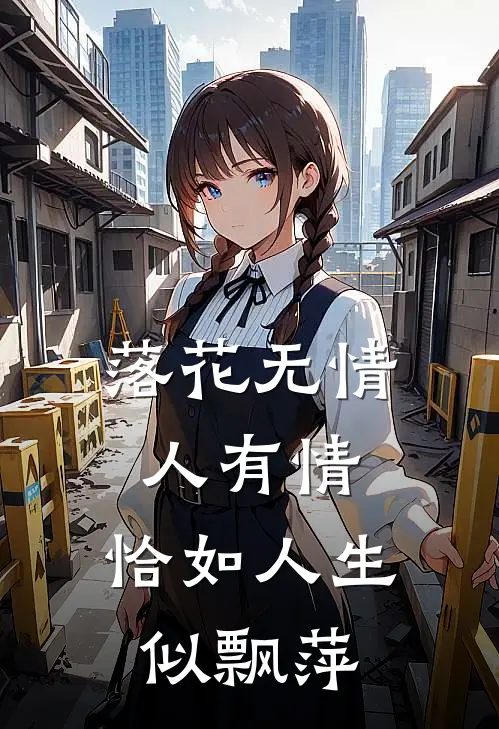 落花无情人有情,恰如人生似飘萍